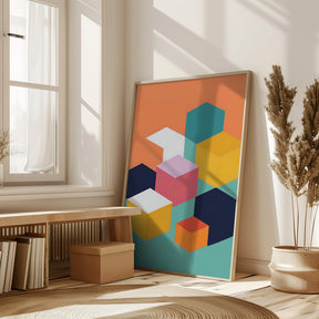 Cubes Poster