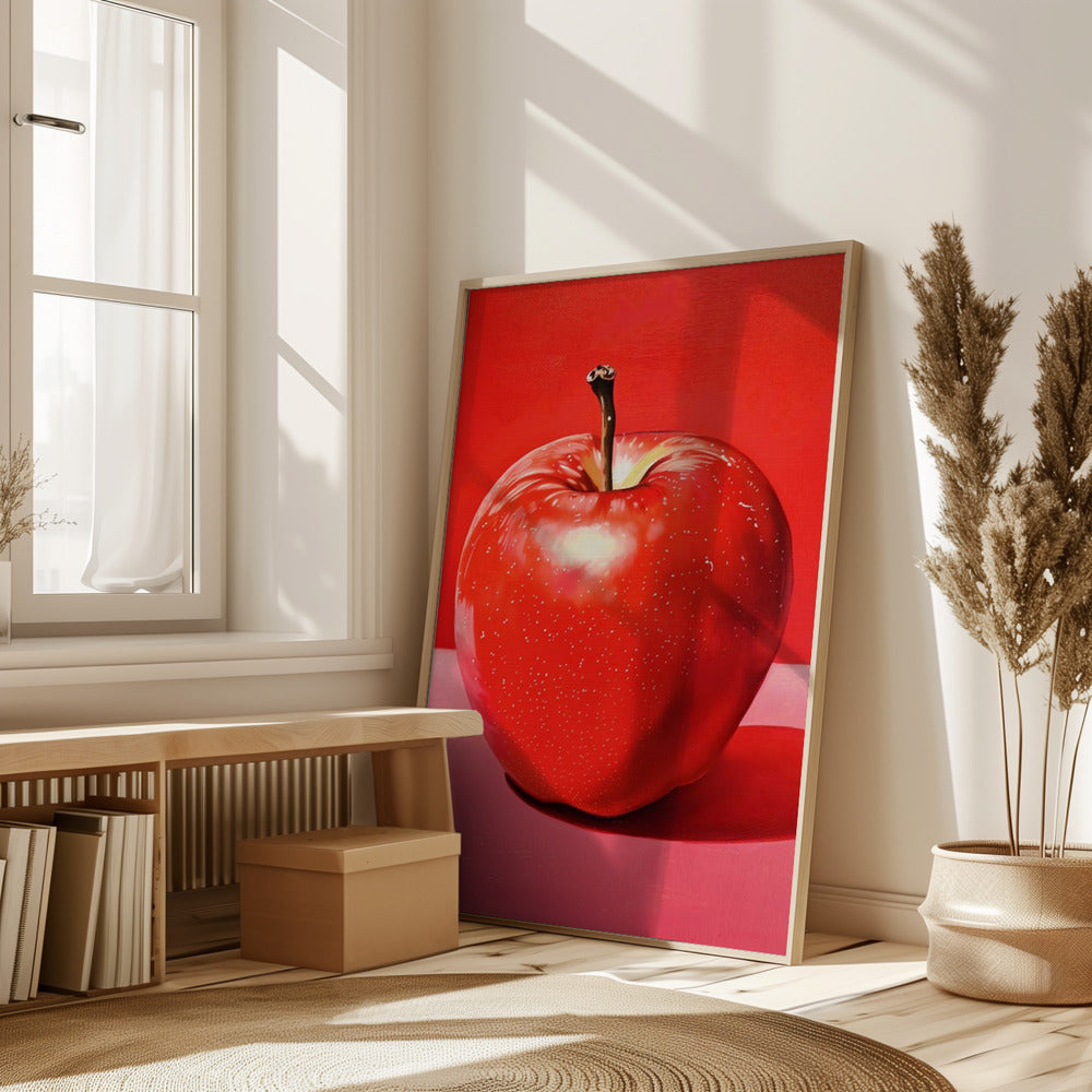 Red Apple Poster