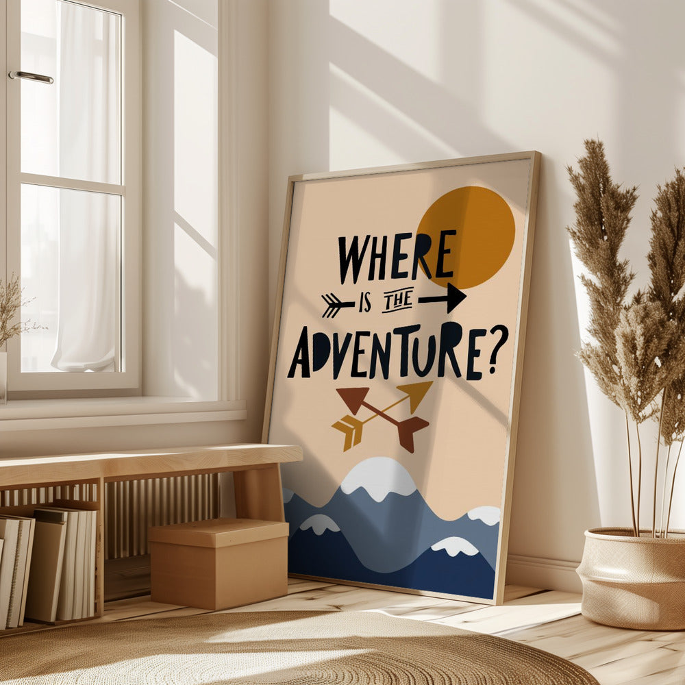 Where Is the Adventure Poster