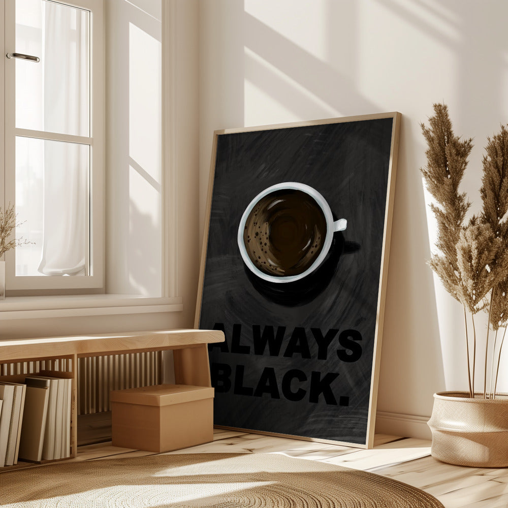 Black Coffee Poster