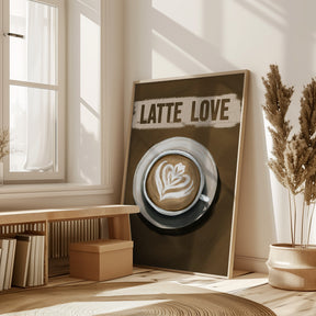 Latte Love Poster