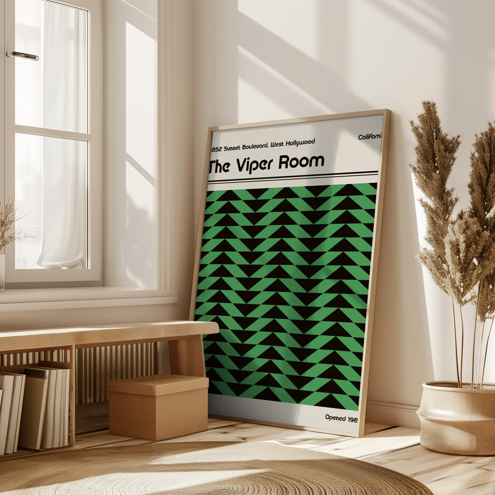 Viper Room Retro Poster