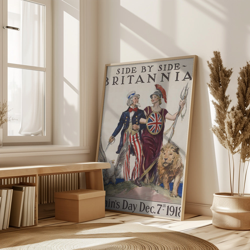 Side By Side Britannia Poster