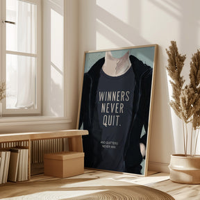 Winners Never Quit Poster