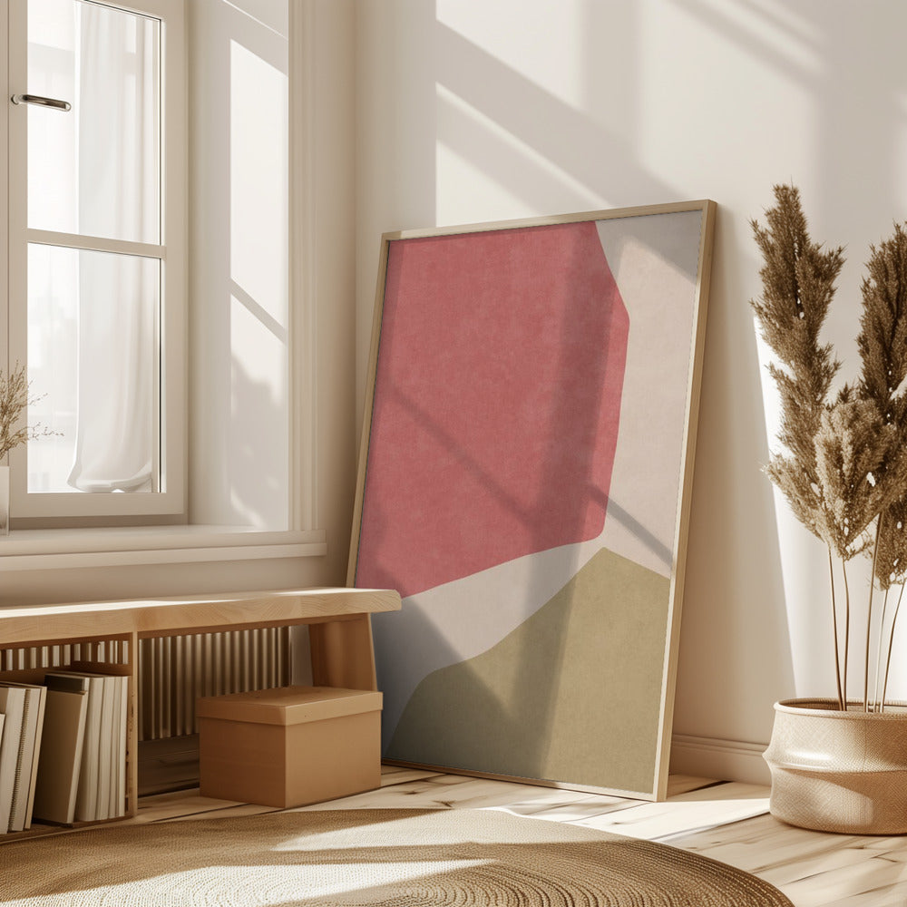 Abstract Pastell Poster