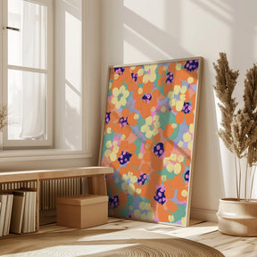 Flowerpattern Poster