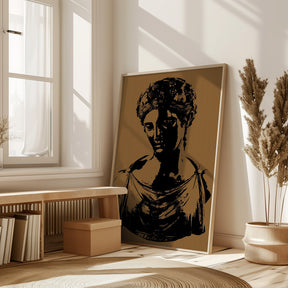 Bust of Ariadne Poster