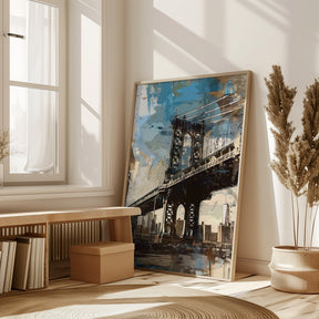 Manhattan Bridge - New York Poster