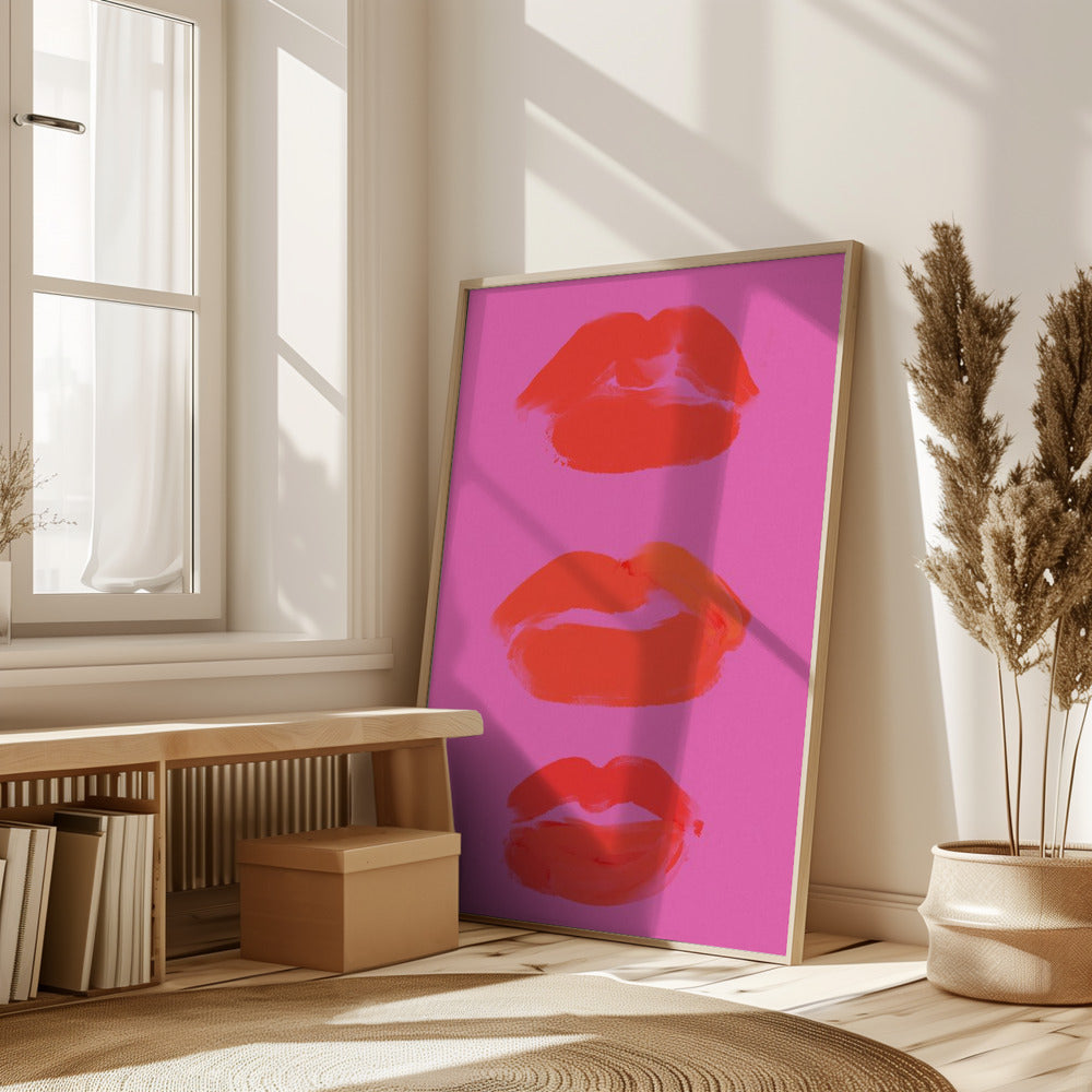 Lips Poster