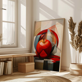 The Abstract Apple Poster