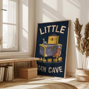 Little Man Cave Poster