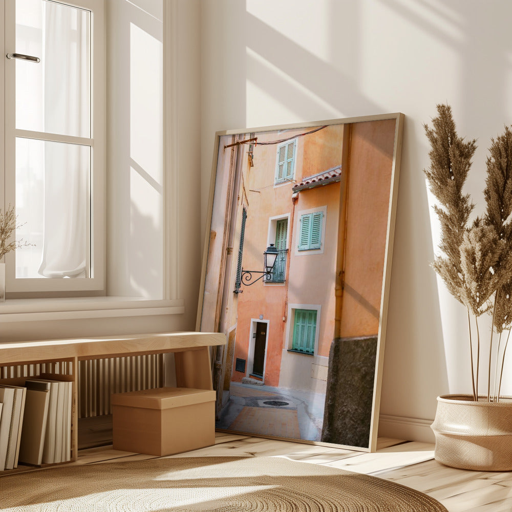 Coral Cote d Azur | Menton | South of France Poster