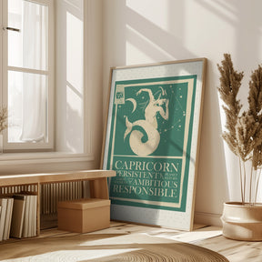 Capricorn Zodiac Poster Poster