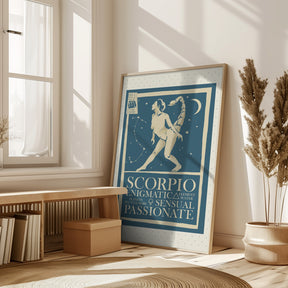 Scorpio Print Poster