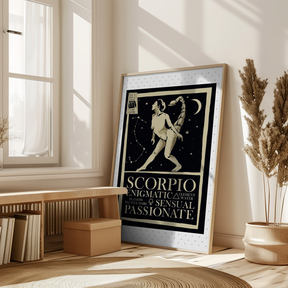 Scorpio Print Poster