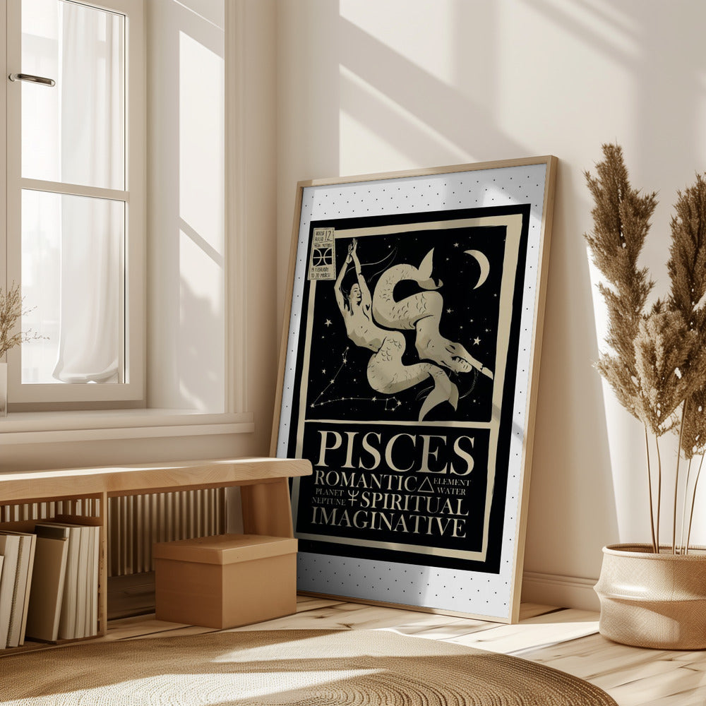 Pisces Print Poster