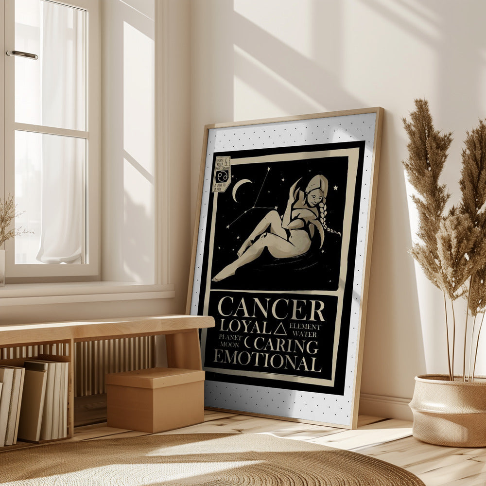 Cancer Zodiac Poster Poster