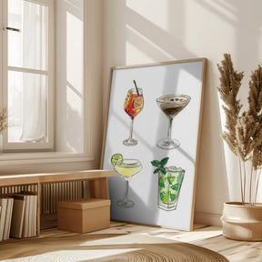 Cocktails Poster