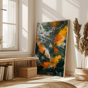 The Abstract Fishes Poster