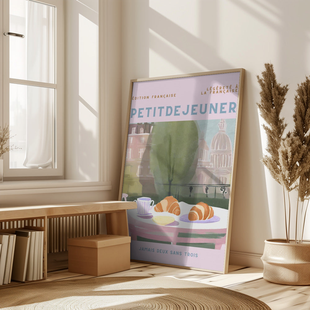 Petit Dejeuner Poster