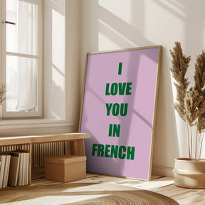 Frenchlovegreen Ratioiso Poster