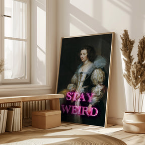 Stayweird Ratioiso Poster