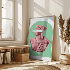 Artemispinkgreen Ratio3x4 Poster