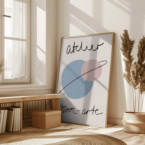 Atelier3blue Ratio2x3 Poster