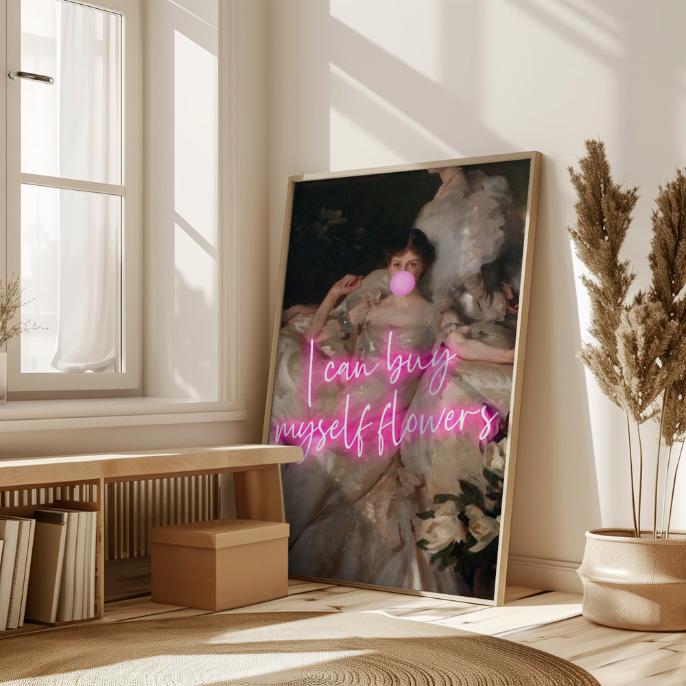 Buymyselfflowers6 Ratioiso Poster