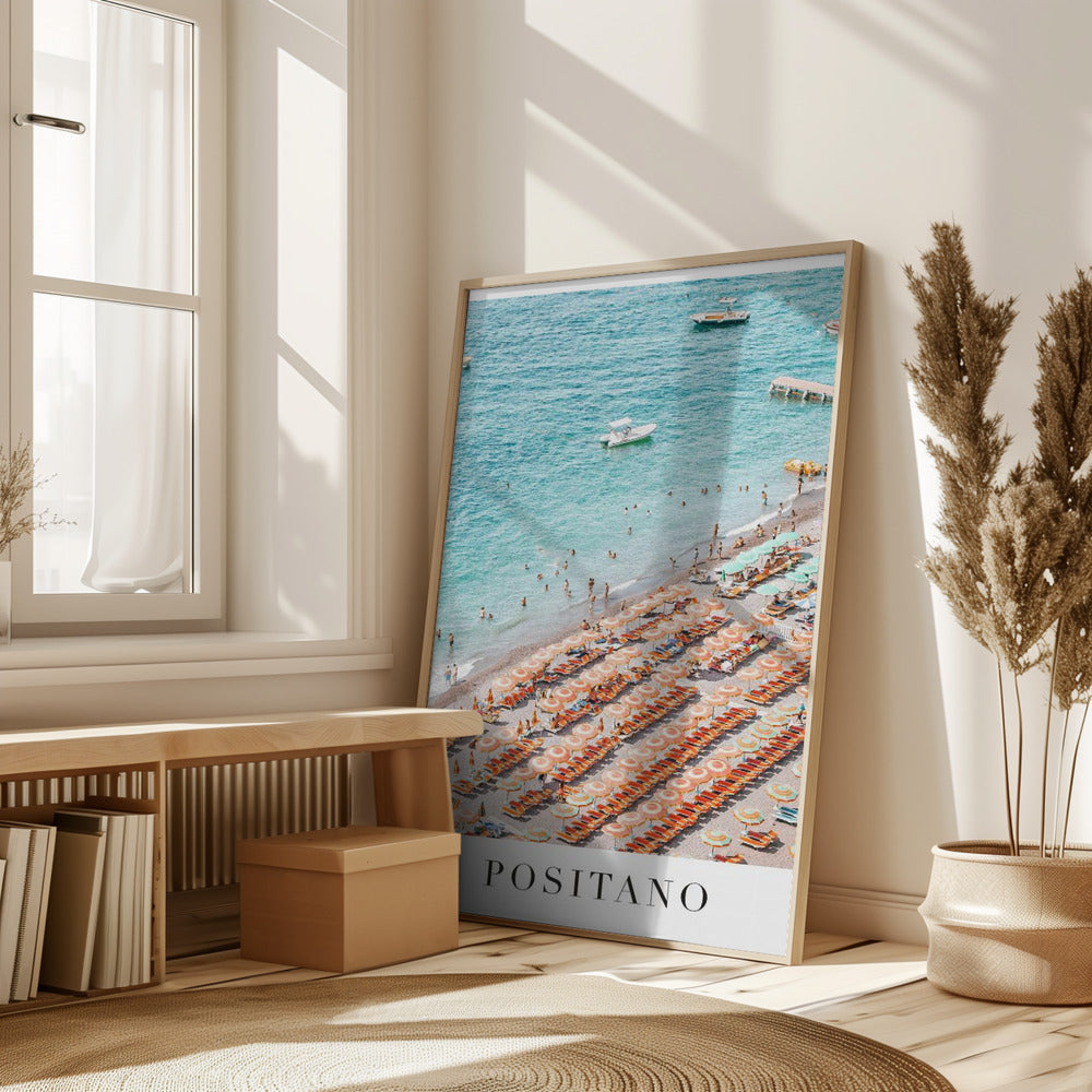 Positanotravelprint2 Ratioiso Poster