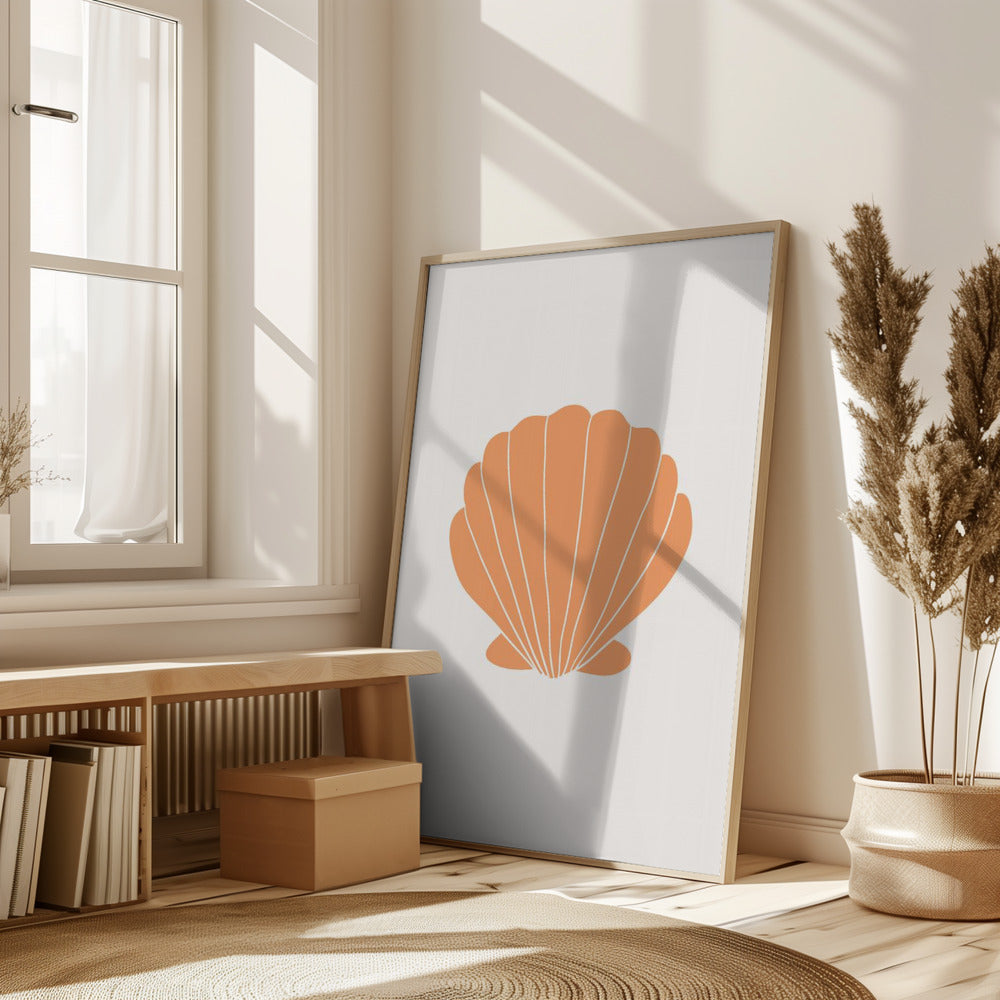 Orangeclamshell Ratio2x3 Poster