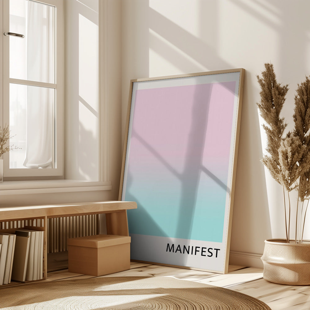 Manifestpinkblue Ratio2x3 Poster