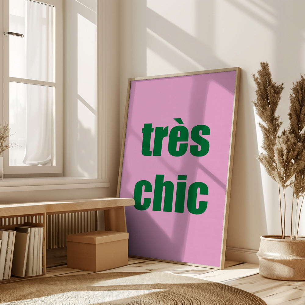 Treschicpinkgreen Ratioiso Poster