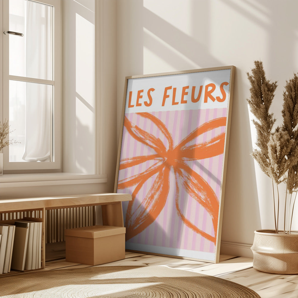 Orangelesfleurs2 Ratioiso Poster