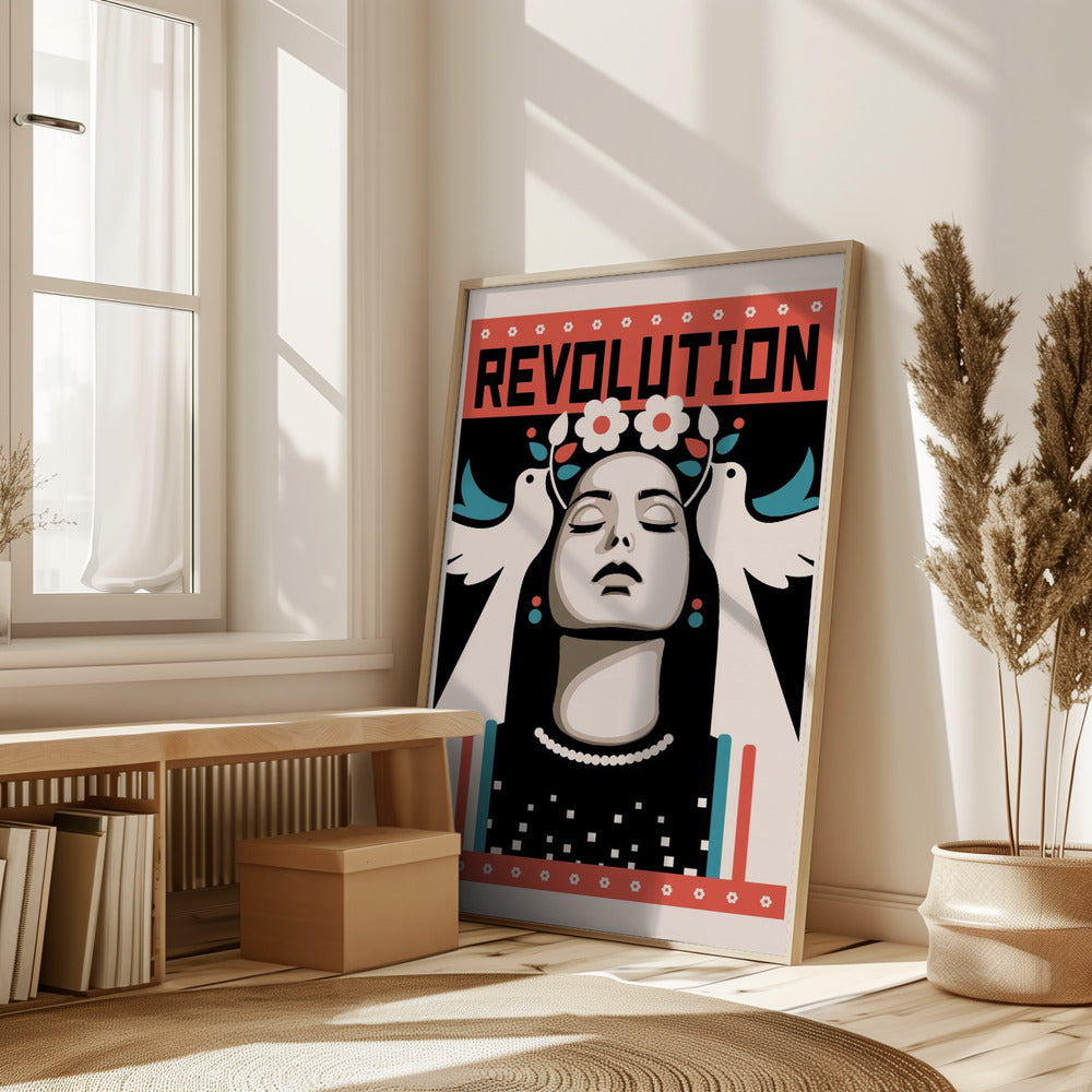 Revolution Activist Peace Poster