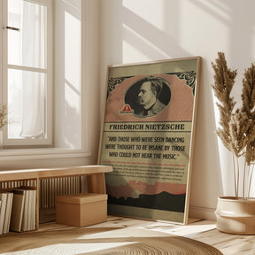 Nietzsche Poster Poster