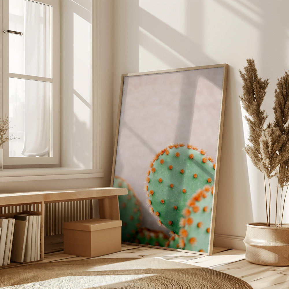 Cacti Pastel Tones Poster