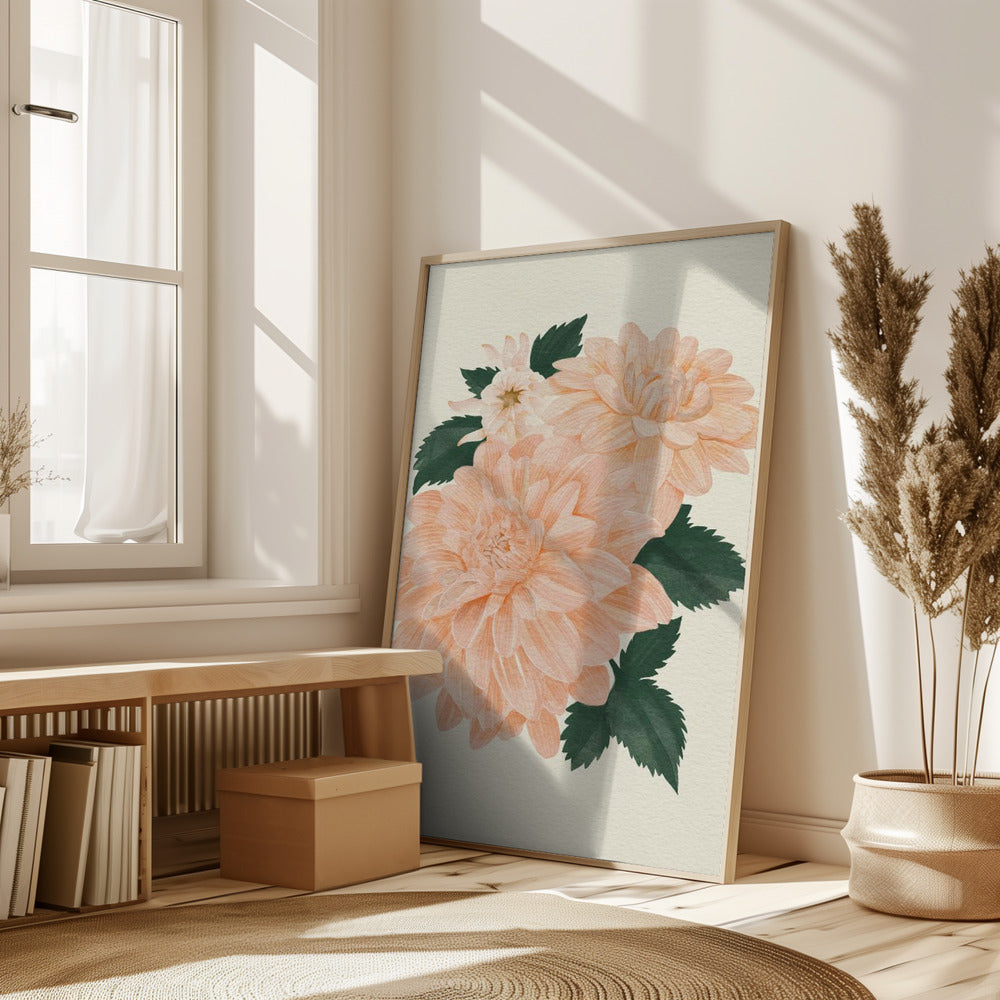 Aqua•real Canvas   Chiffon Poster