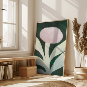 Moon flower Poster