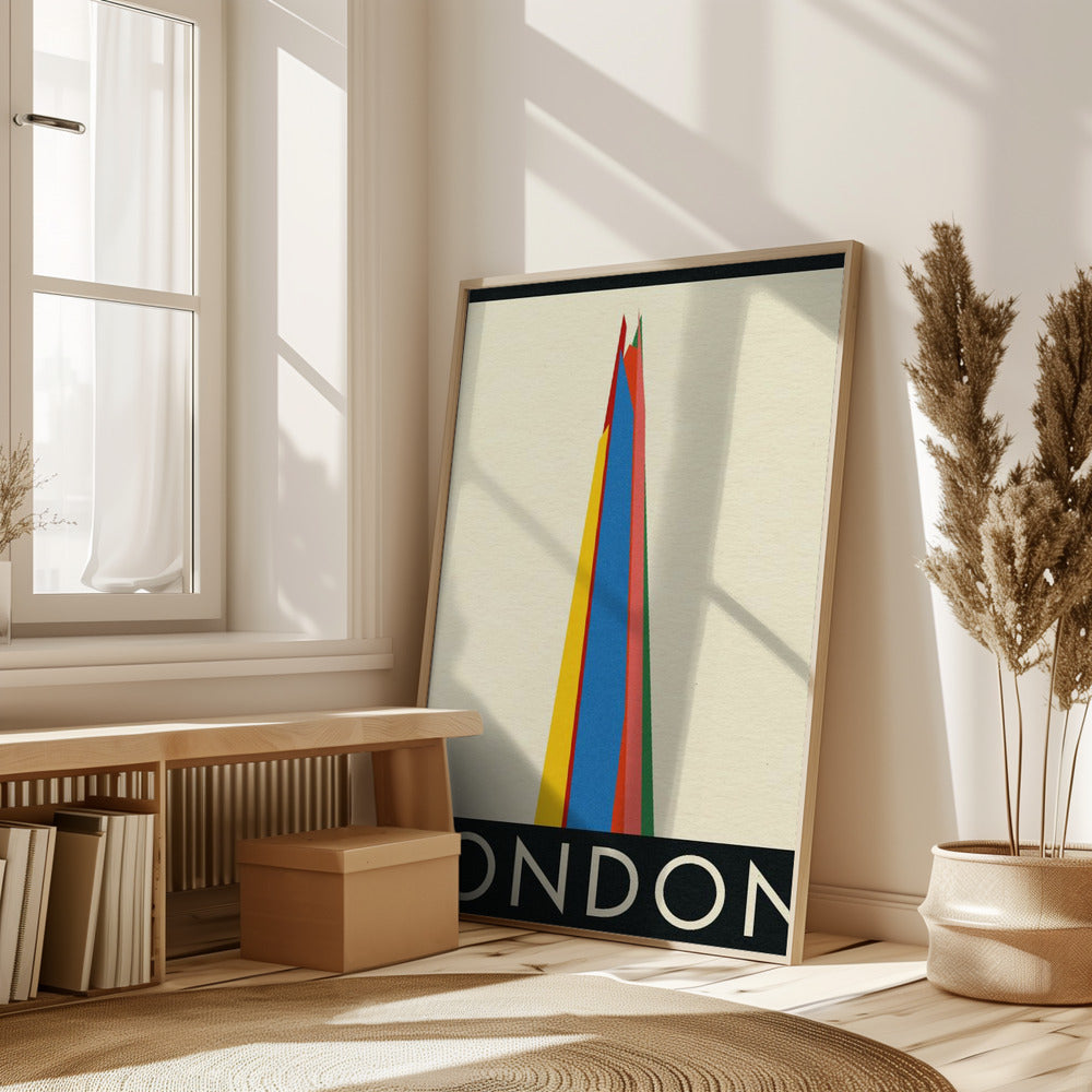 London the Shard Poster