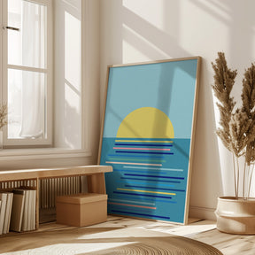 Sunrise In Ahrenshoop Poster