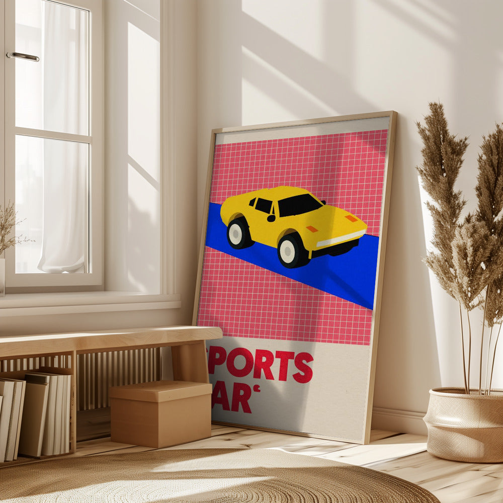 Sports Car Poster