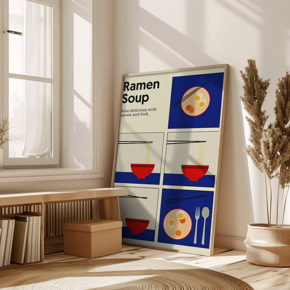 Poster Ramen Soup Poster