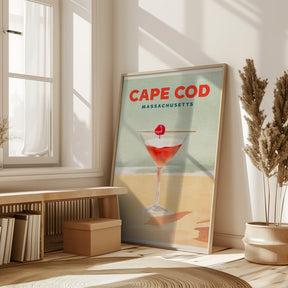 Cape Cod Cocktail Tall Poster Poster