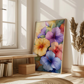 Magical Hibiscus Poster