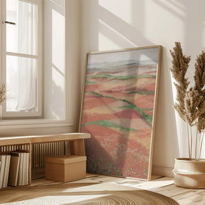 Ozias coral landscape Poster