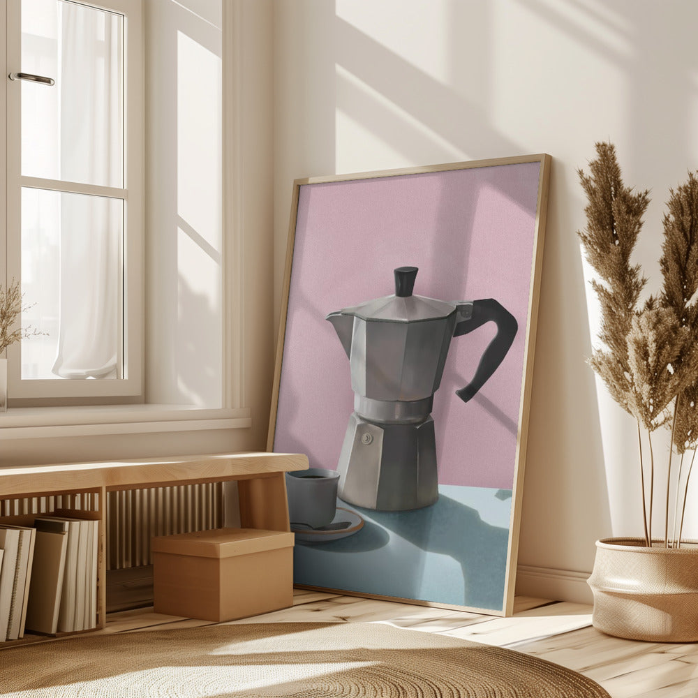 Moka Coffe Pot Poster