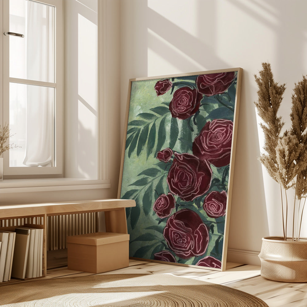 Ollien roses Poster