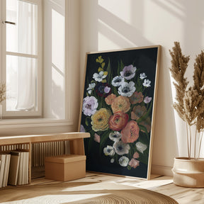 Leocadia moody bouquet Poster