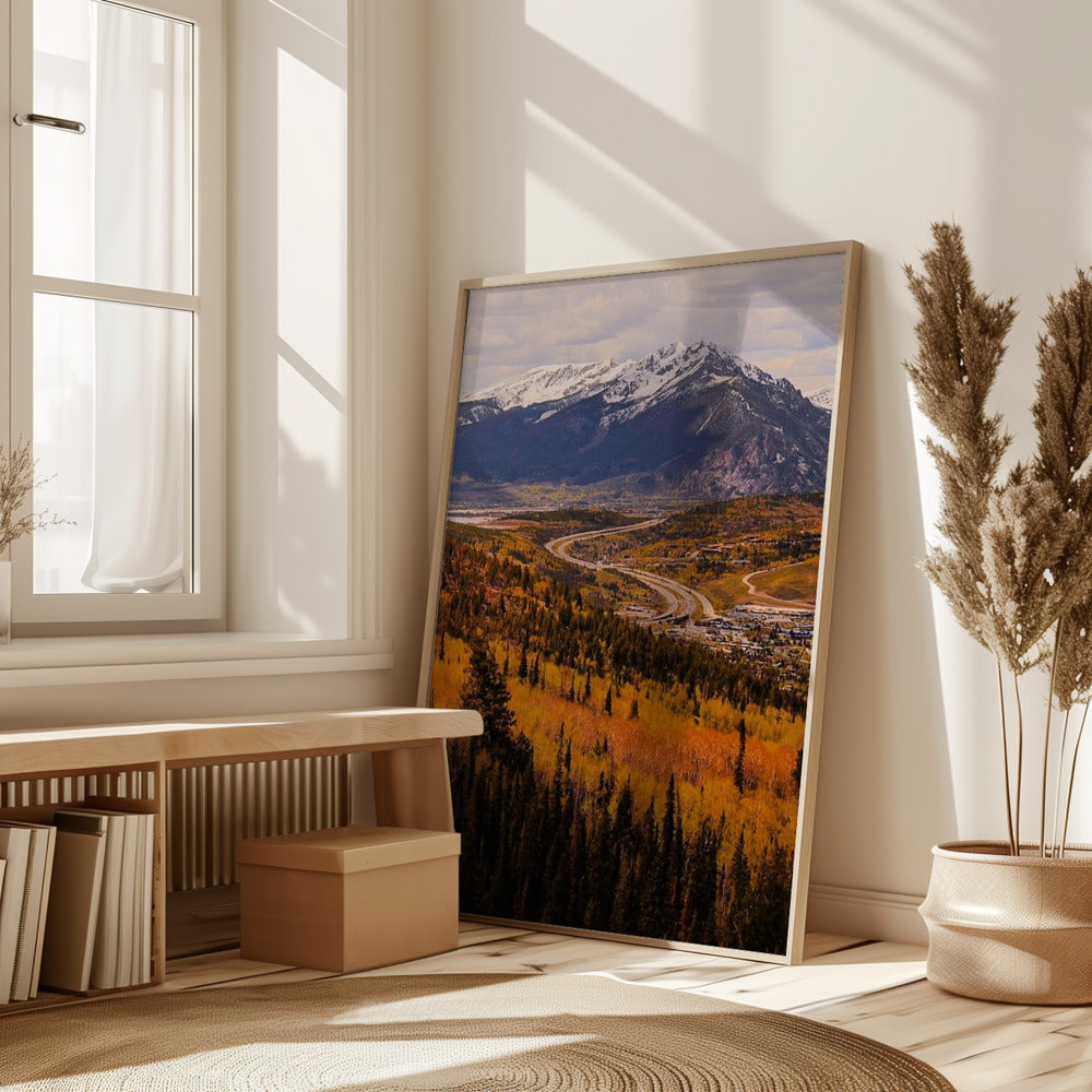 Fall in Silverthorne Poster